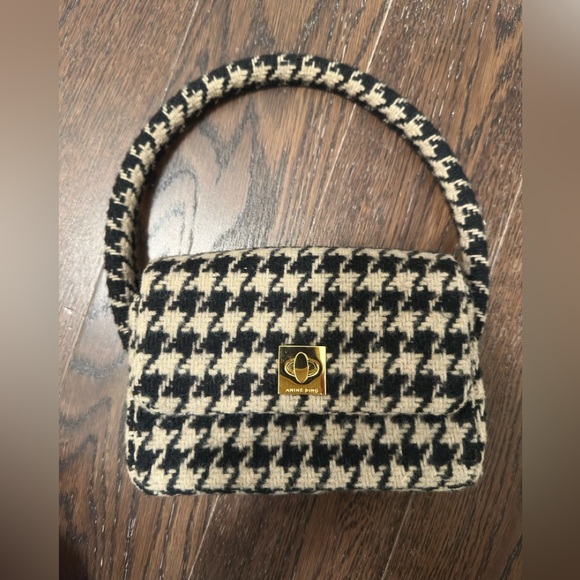 Anine Bing Handbags - Nico Bag in Houndstooth ANINE BING